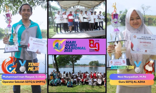 Meriahkan Hari Guru Nasional & HUT PGRI ke-80 di Kecamatan Cisauk