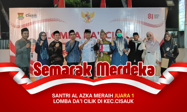 Santri Al Azka Raih Juara 1 Lomba Ceramah Agama Islam di Kecamatan Cisauk