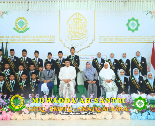 MUWADDAAH / WISUDA Sekolah SDTQ, SMPTQ & SMATQ